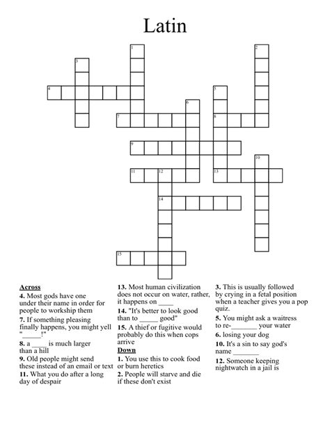 Contact information for natur4kids.de - Find the answer to the crossword clue Latin hymn "Dies ___" from the web page. The answer is IRAE, a four-letter word that means other in Latin. The web page also lists …